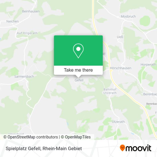 Карта Spielplatz Gefell