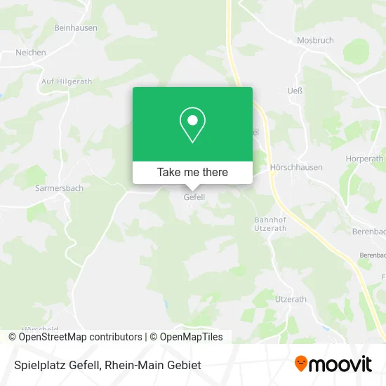 Карта Spielplatz Gefell