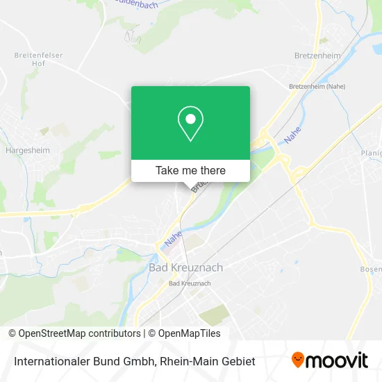 Карта Internationaler Bund Gmbh