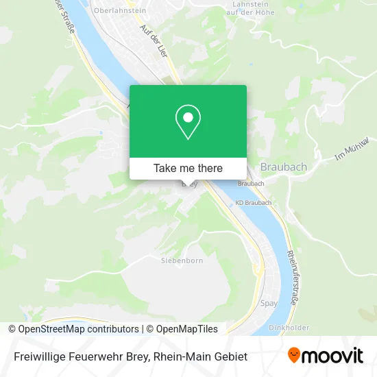 Карта Freiwillige Feuerwehr Brey