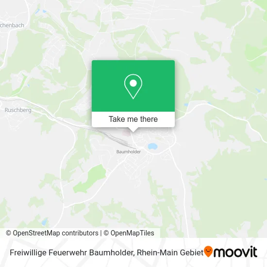 Карта Freiwillige Feuerwehr Baumholder