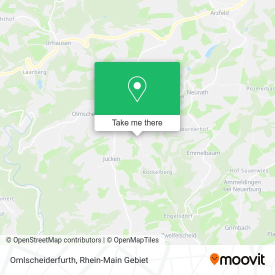 Карта Omlscheiderfurth