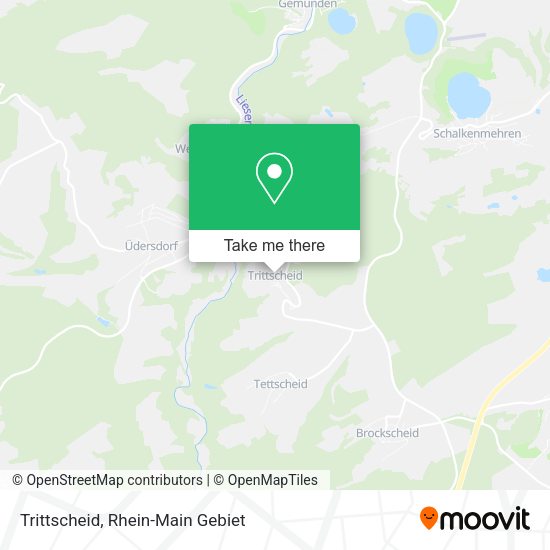 Карта Trittscheid