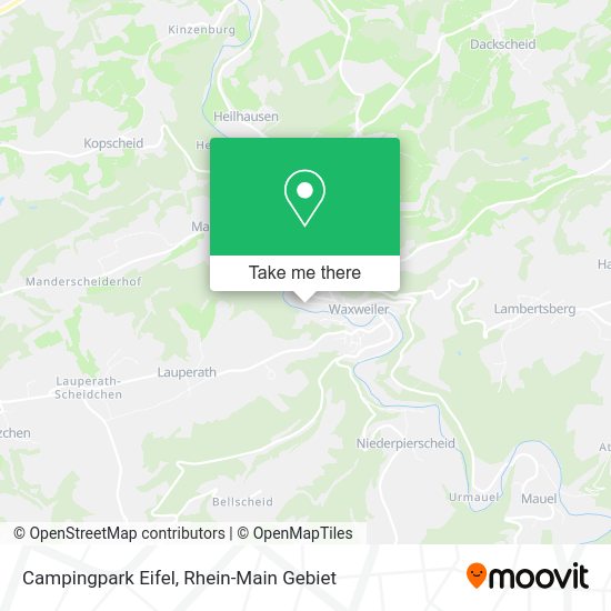 Карта Campingpark Eifel
