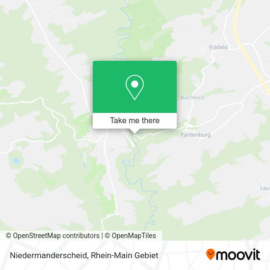 Карта Niedermanderscheid