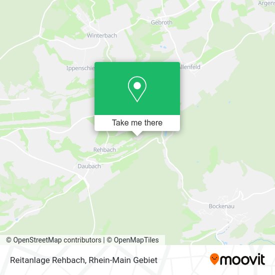 Карта Reitanlage Rehbach