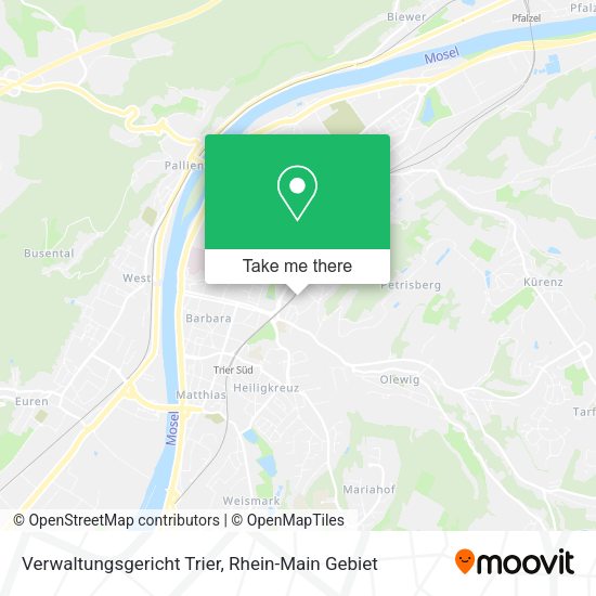 Карта Verwaltungsgericht Trier