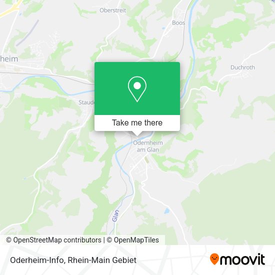 Карта Oderheim-Info