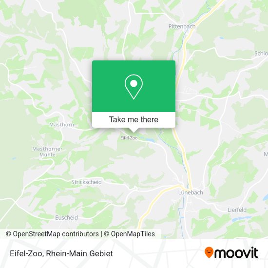 Карта Eifel-Zoo