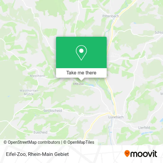 Карта Eifel-Zoo
