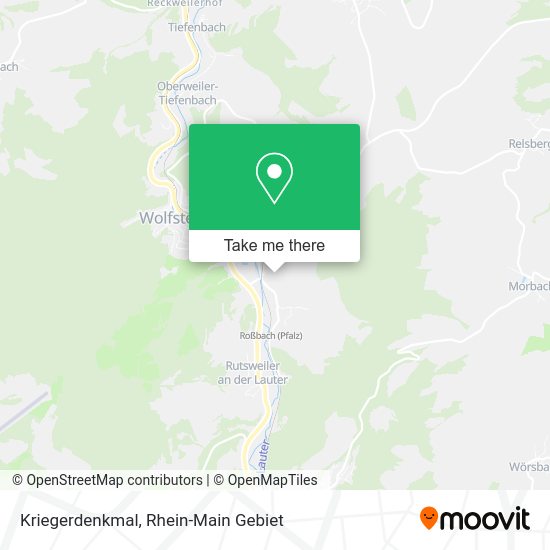 Карта Kriegerdenkmal