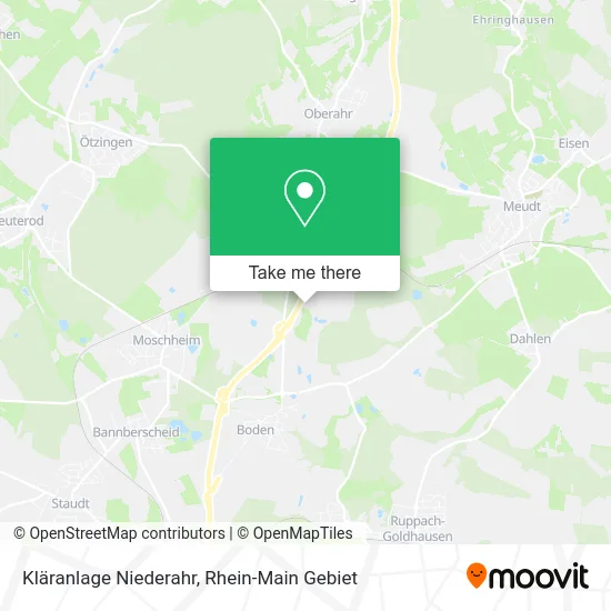 Карта Kläranlage Niederahr