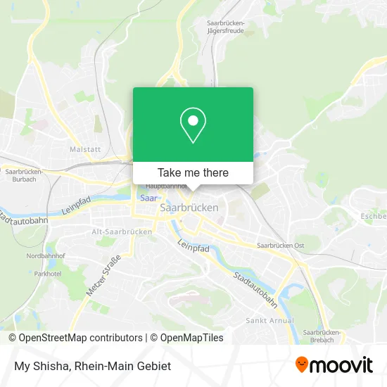 Карта My Shisha