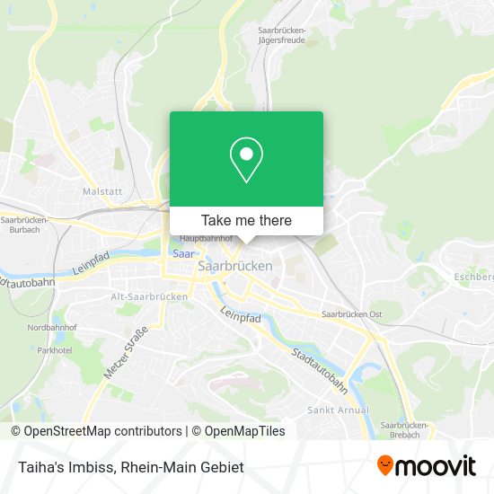 Карта Taiha's Imbiss