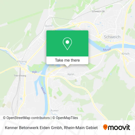 Карта Kenner Betonwerk Eiden Gmbh