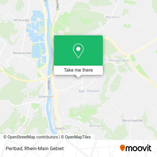 Perlbad map