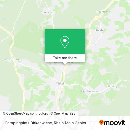 Карта Campingplatz Birkenwiese