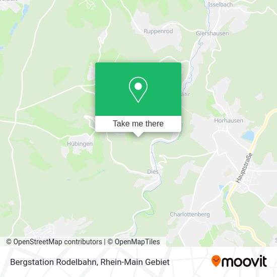 Карта Bergstation Rodelbahn