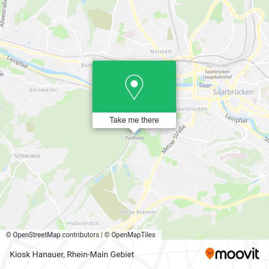 Kiosk Hanauer map