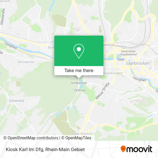 Карта Kiosk Karl Im Dfg