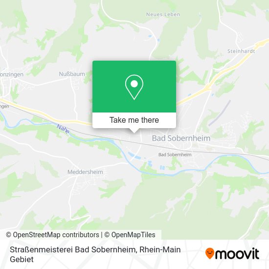 Карта Straßenmeisterei Bad Sobernheim