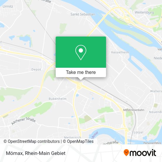 Карта Mömax