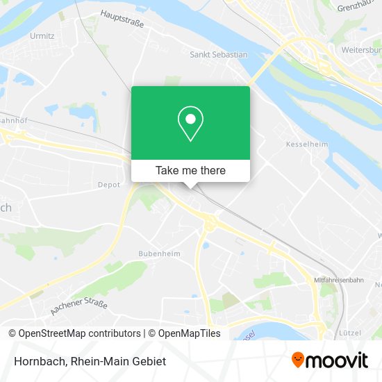 Карта Hornbach