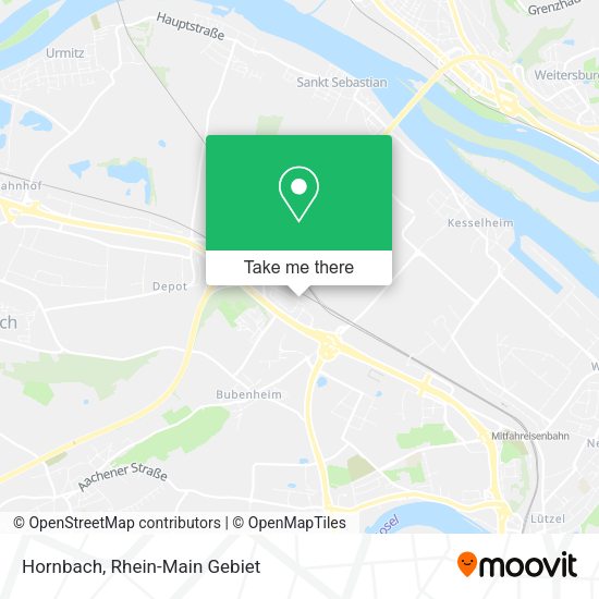 Карта Hornbach