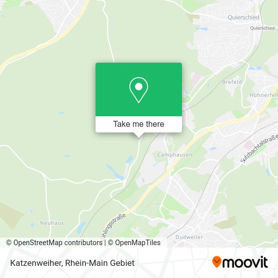 Карта Katzenweiher