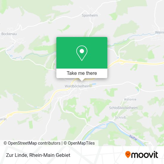 Карта Zur Linde