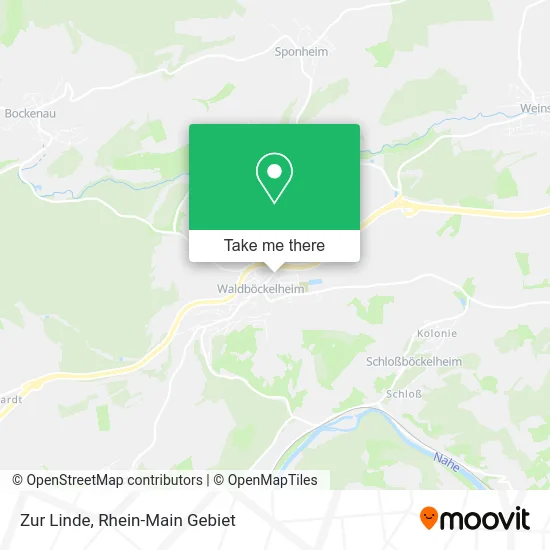 Карта Zur Linde