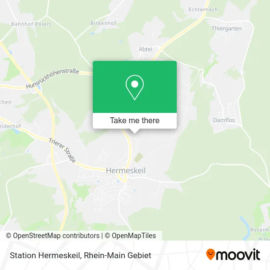 Карта Station Hermeskeil