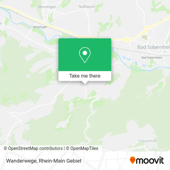 Карта Wanderwege
