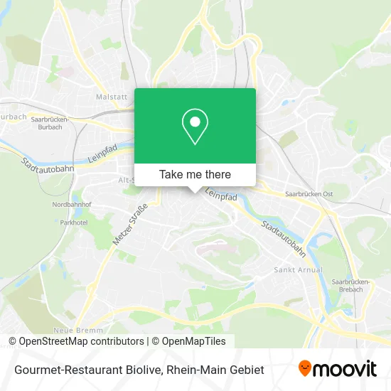 Карта Gourmet-Restaurant Biolive