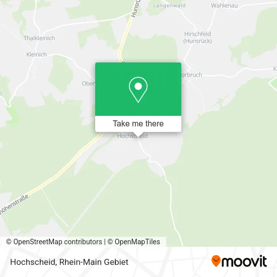 Карта Hochscheid