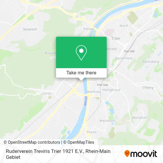 Карта Ruderverein Treviris Trier 1921 E.V.