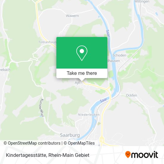 Карта Kindertagesstätte