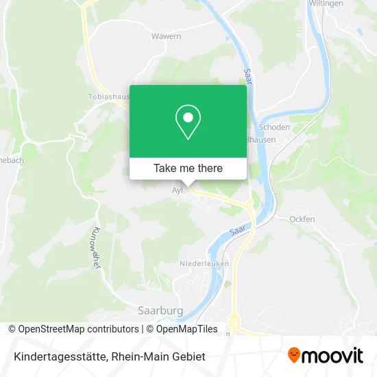 Карта Kindertagesstätte