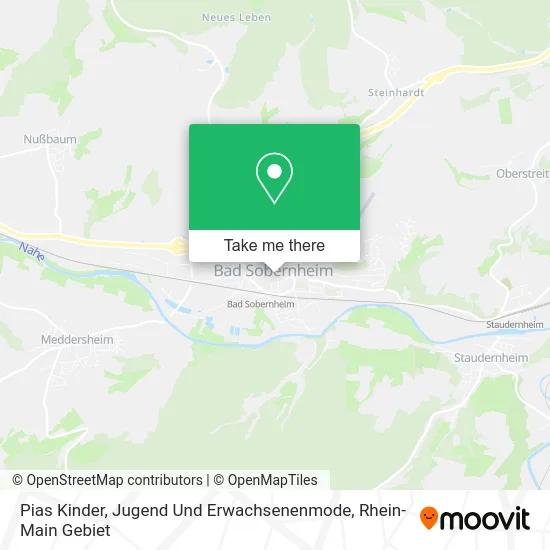 Карта Pias Kinder, Jugend Und Erwachsenenmode