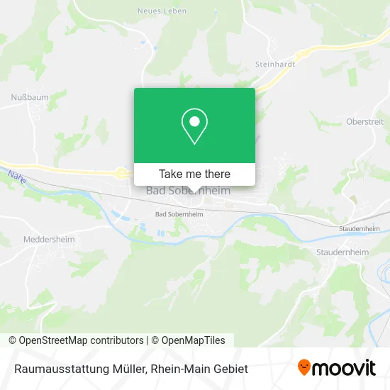Карта Raumausstattung Müller