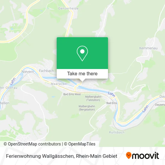 Карта Ferienwohnung Wallgässchen