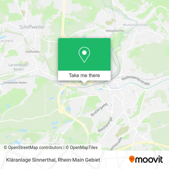 Карта Kläranlage Sinnerthal