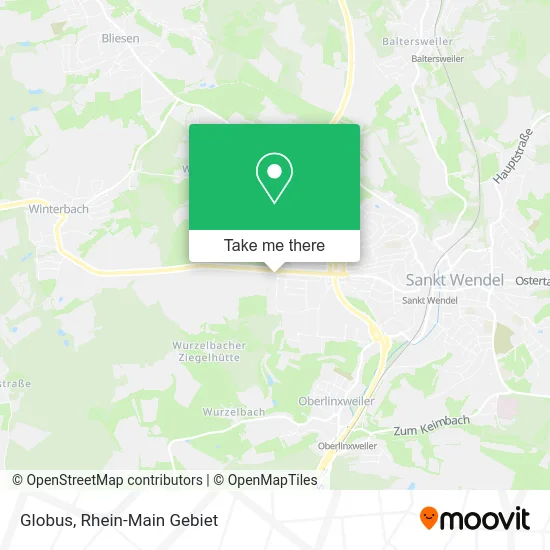 Карта Globus
