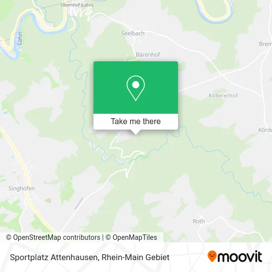Карта Sportplatz Attenhausen
