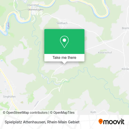 Карта Spielplatz Attenhausen