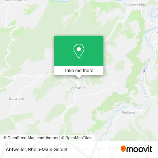 Abtweiler map