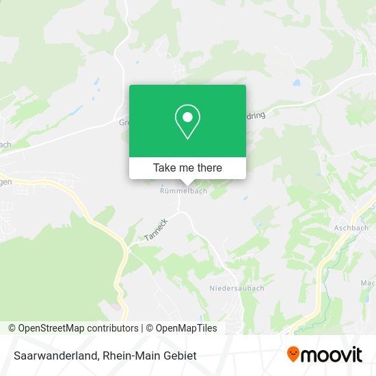Карта Saarwanderland