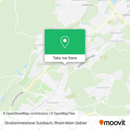 Карта Straßenmeisterei Sulzbach