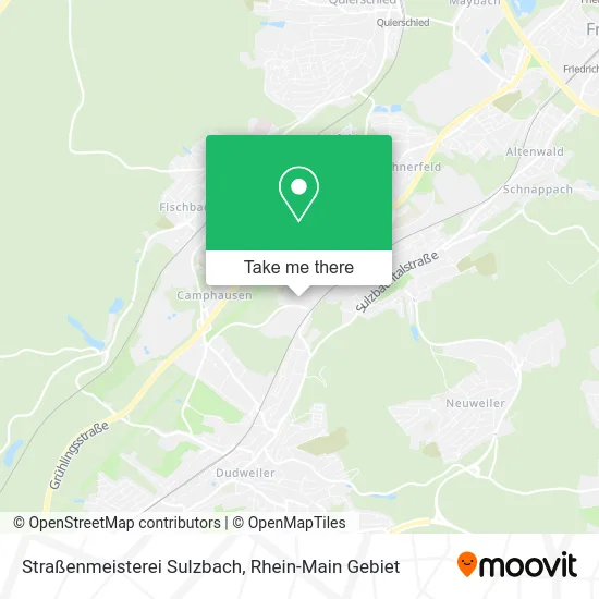 Карта Straßenmeisterei Sulzbach