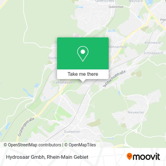 Карта Hydrosaar Gmbh